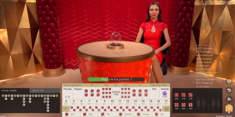 Tìm hiểu các loại cược Sicbo Live tại 33Win